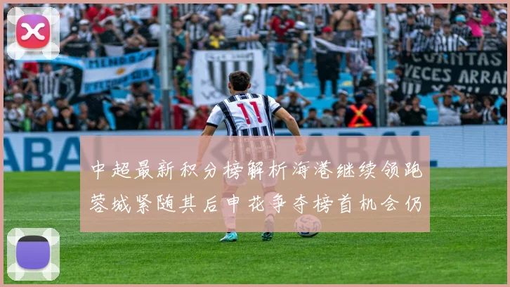 中超最新积分榜解析海港继续领跑蓉城紧随其后申花争夺榜首机会仍在